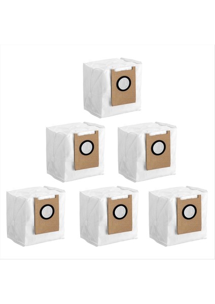 6 Adet Vakum Toz Torbası Eufy Omni E20/E25/E28 Yedek Aksesuarlar Büyük Kapasiteli Toz Torbası (Yurt Dışından) fırsatları