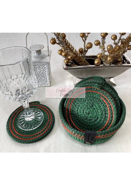 7 Prç Bardak Altlığı Set Tress Supla Jüt Hediyelik fiyatları