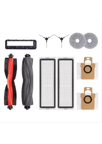 Xiaomi X20 Max / X20 Pro / D109GL / D102GL Elektrikli Süpürge Yedek Parça Vakum Fırça Filtre Paspas Bezi Toz Torbası (Yurt Dışından)