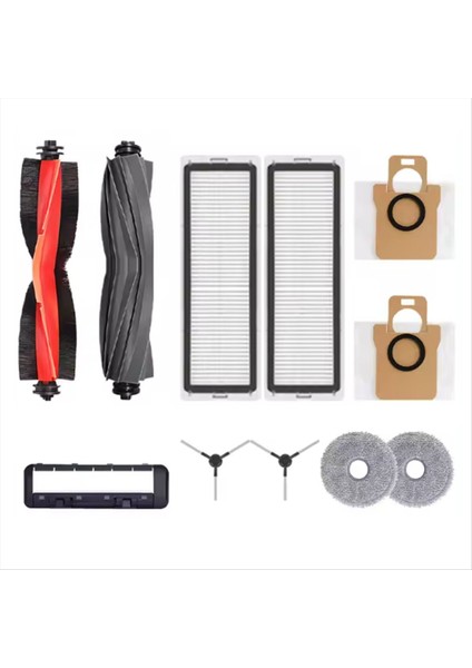 Xiaomi X20 Max / X20 Pro / D109GL / D102GL Elektrikli Süpürge Yedek Parça Vakum Fırça Filtre Paspas Bezi Toz Torbası (Yurt Dışından) fiyatları