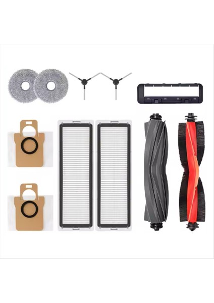 Xiaomi X20 Max / X20 Pro / D109GL / D102GL Elektrikli Süpürge Yedek Parça Vakum Fırça Filtre Paspas Bezi Toz Torbası (Yurt Dışından) modelleri