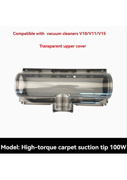 Şeffaflık Kabuk Yedek Montaj Dyson V10 V11 V15 Elektrikli Süpürge Parçaları 100 W Yüksek Torklu Temizleyici Kafa (Yurt Dışından) fırsatları