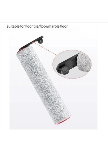 Dreame H14 ÇIFT/H14 PRO/H14/H20 Pro PLUS/H20 ULTRA/H30 Ultra Islak ve Kuru Elektrikli Süpürge Yedek Zemin Temizleme Fırçası Için 2x (Yurt Dışından) modelleri