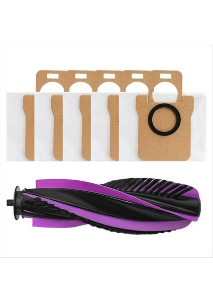 6 Adet Vakum Ana Fırça Toz Torbası Seti Jonr P20 Pro/jonr T5 Pro Robotlu Süpürge Yedek Parçalar B (Yurt Dışından) modelleri