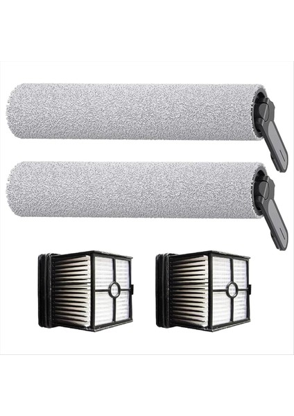 Redkey W15 Islak Kuru Elektrikli Süpürge 2 Rulo Fırça 2 Filtre Için 4 Adet Yedek Parça Kiti (Yurt Dışından) fiyatları