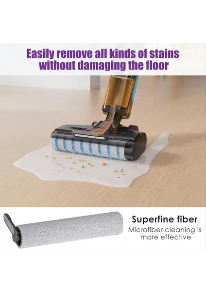 Redkey W15 Islak Kuru Elektrikli Süpürge 2 Rulo Fırça 2 Filtre Için 4 Adet Yedek Parça Kiti (Yurt Dışından) indirimleri