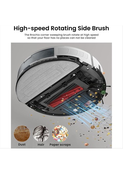 5 Paket Yedek Yan Fırçalar Roborock Q7MAX Q Revo Q8 S8 S7 S6 S5 E Serisi Elektrikli Süpürgeler Aksesuarları (Yurt Dışından) indirimleri