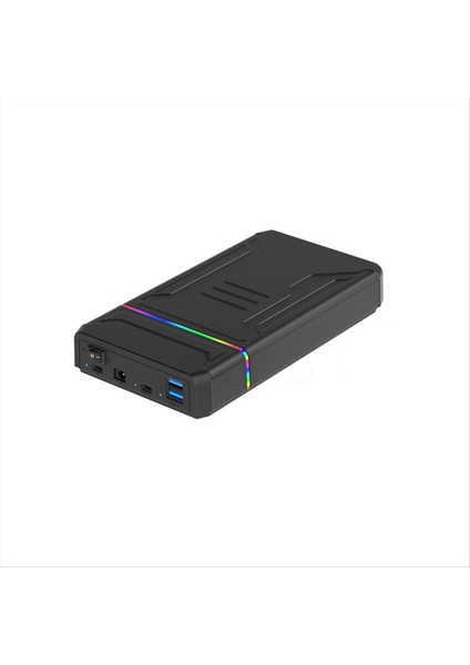 2.5/3,5 Inç HDD M.2 Nvme SSD Kılıf Çift Disk Kılıf Taşınabilir USB 3.0 Sabit Sürücü Muhafazası Harici Sabit Disk Kutusu Ab Fiş (Yurt Dışından)