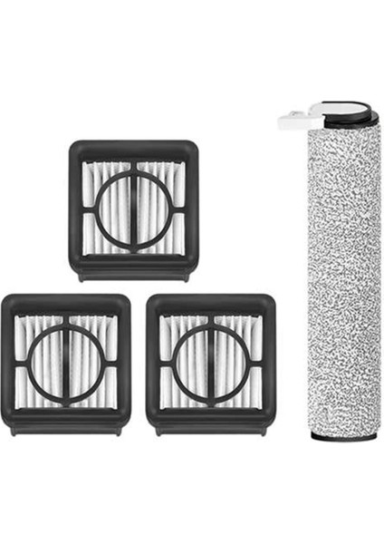 4 Adet Rulo Fırça ve Hepa Filtre Seti Xiaomi Truclean W20 / 2c / 4c / 2 Lite Islak Kuru Vakum Yedek Parçalar (Yurt Dışından) fırsatları