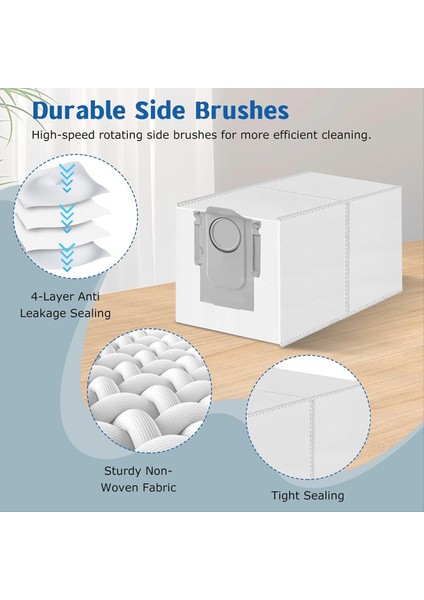 Roborock Qr 798/ROBOROCK Qv 35A Elektrikli Süpürge Parçası Ana Yan Fırça Hepa Filtre Bez Toz Torbası Aksesuarı (Yurt Dışından) modelleri