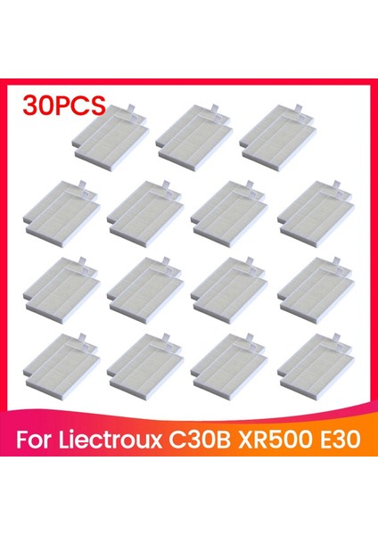 60 Adet Hepa Filtre Liectroux C30B XR500 E30 Robotik Elektrikli Süpürge Aksesuarları Yedek Parçalar Filtre (Yurt Dışından) fiyatları