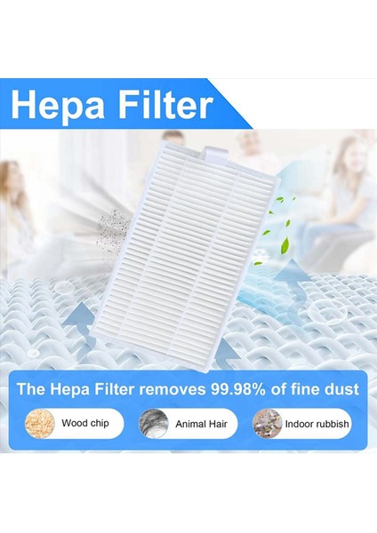 60 Adet Hepa Filtre Liectroux C30B XR500 E30 Robotik Elektrikli Süpürge Aksesuarları Yedek Parçalar Filtre (Yurt Dışından) indirimleri