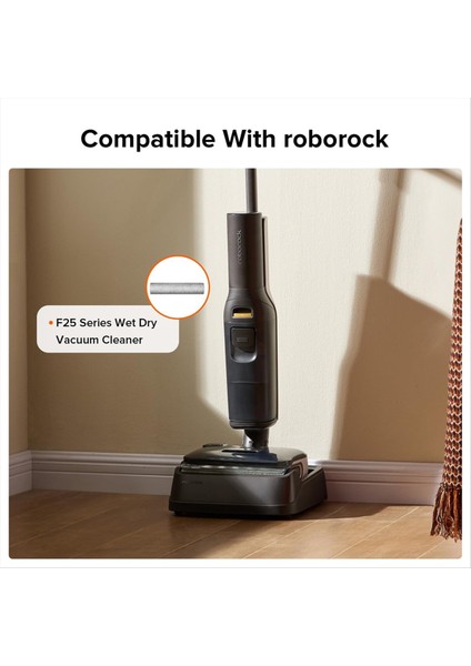 Roborock F25/F25 ALT/F25 ACE/F25 RT/F25 Combo Rulo Fırça Islak ve Kuru Elektrikli Süpürge Aksesuarı Yedek Parça (Yurt Dışından) modelleri