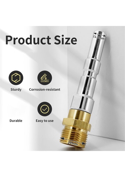 Nilfisk Için Adaptör M22X1 5 Ag Kranzle/kew/alto/wap Için Hızlı Bağlantı Aksesuarları (Yurt Dışından) fırsatları