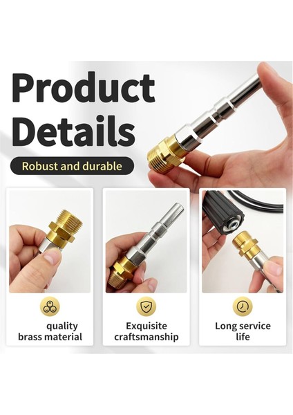 Nilfisk Için Adaptör M22X1 5 Ag Kranzle/kew/alto/wap Için Hızlı Bağlantı Aksesuarları (Yurt Dışından) indirimleri