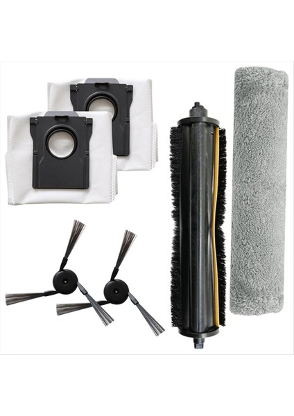 Mova Z5 Z5 Pro Z50 Ultra Robot Süpürge Için Aksesuar Kiti Yedek Parçalar Ana Yan Fırçalar Paspas Bezi Toz Torbaları (Yurt Dışından) modelleri