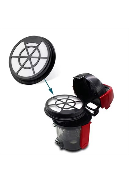 Bosch Serisi 2 Için 4 Adet Vakum Filtresi BGC05A220A BGC05AAA1 BGC05AAA2 Motor Koruma ve Egzoz Filtreleri (Yurt Dışından) fırsatları