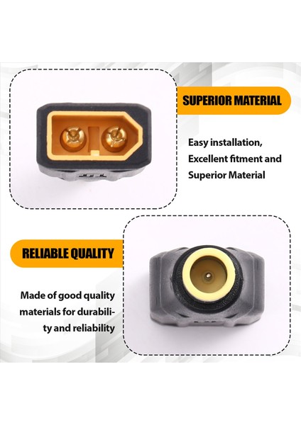 5pcs Dc 8mm - XT60 Konnektörü XT60 Erkek - Dc 7.9mm x 0.9mm Erkek Güneş Paneli Güneş Paneli Için Güç Adaptörü (Yurt Dışından) indirimleri