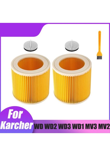 Hepa Filtre Karcher Wd Wd2 Wd3 Wd1 Mv3 Mv2 Elektrikli Süpürge Parçası WD2250 Wd3 200 A2004 A2054 A2204 A2656 (Yurt Dışından) fırsatları