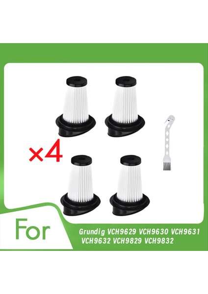 Grundig VCH9629 VCH9630 VCH9631 VCH9632 VCH9829 VCH9832 Elektrikli Süpürge Için Temizleme Fırçalı Filtre (Yurt Dışından) indirimleri