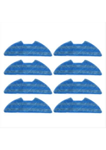 Gutrend Lens 610 Vision 730 Echo 520 Iclebo G5 Elektrikli Süpürge Için Performansı Artırmak Için 8&#39 Li Paspas Bezi Seti (Yurt Dışından)