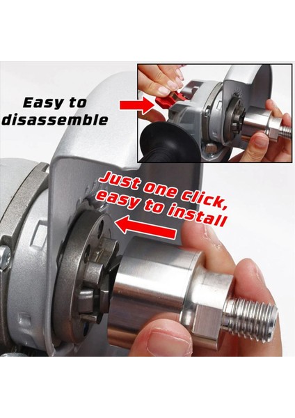 Elmas Çekirdekli Matkap Ucu Açı Öğütücü Kesme Diskleri Adaptörü Için 3x Yükseltme M14-X Kilit Adaptörü Kurulumu Kolay (Yurt Dışından) modelleri