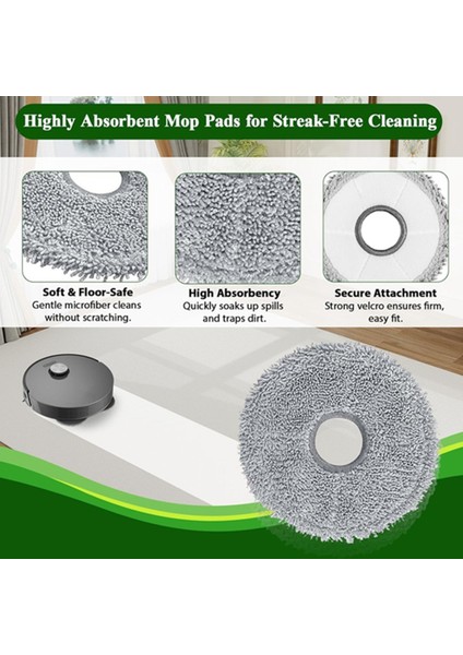 Dreame X40 Ultra X30 Ultra L30 Ultra L10S Ultra L20 Ultra L10S Pro Ultra L40 Ultra Elektrikli Süpürge Için Tricut Fırça (Yurt Dışından) fiyatları