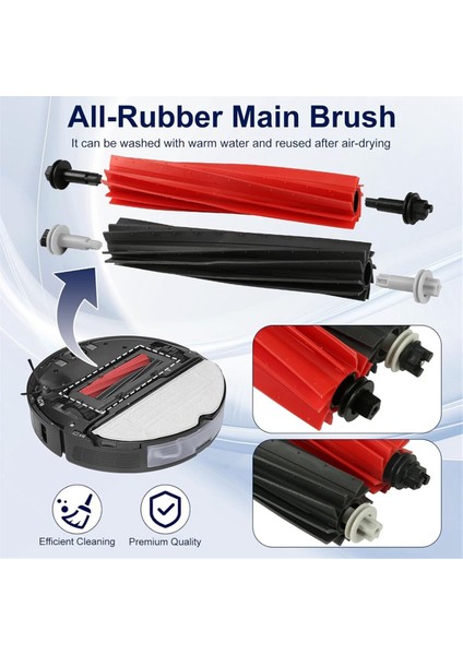 Roborock Q5 Max+ Q5 Pro+ Q8 Max+ Q5 Duoroller+ Robot Süpürgeler Yedek Parçalar Için Aksesuar Kiti (Yurt Dışından) fırsatları