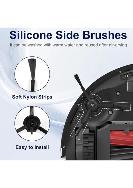 Roborock Q5 Max+ Q5 Pro+ Q8 Max+ Q5 Duoroller+ Robot Süpürgeler Yedek Parçalar Için Aksesuar Kiti (Yurt Dışından) indirimleri