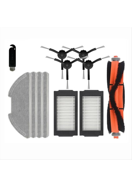 Hepa Filtre Paspas Paçavra Rulo Yan Fırça Xiaomi Mijia Robot Vakum Paspas Pro/2 Pro/mjsts1 Elektrikli Süpürge Aksesuarları (Yurt Dışından) modelleri