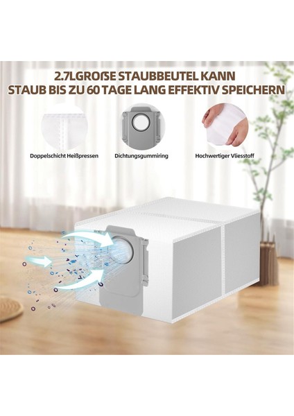 26 Paket Aksesuarları Roborock Qv 35A / Qv 35S Vakum Robotu Yedek Aksesuarlar Fırça Paspas Torbası Filtresi (Yurt Dışından) indirimleri