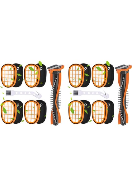 Philips Speedpro Max Için 2 Takım Philips Speedpro Max Için Elektrikli Süpürge Filtresi Değiştirme Fırçası (Yurt Dışından)