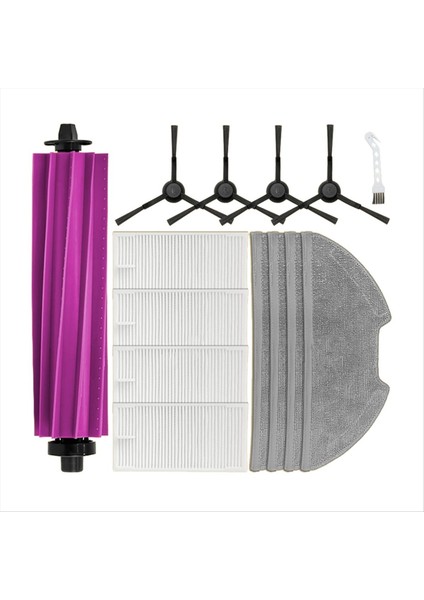 Eureka E20 Artı Vakum Ana Silindir Yan Fırça Filtresi Hepa Paspas Bezleri Pedleri Aksesuarları Yedek Yedek Parça (Yurt Dışından)