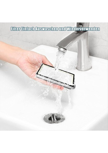 Roborock Q5 Pro/q5 Pro+/q7/ Q7+/q7 Max/q7 Max+/q8 Max/ Q8 Max+ Robotlu Süpürge Yedek Parçaları Için Hepa Filtre (Yurt Dışından) modelleri