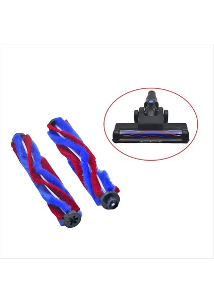 2 Adet Rulo Fırça Inse N6/N6S/N650 Elektrikli Süpürge Yedek Parçaları Vakum Turbo Fırça Kafası (Yurt Dışından) fırsatları