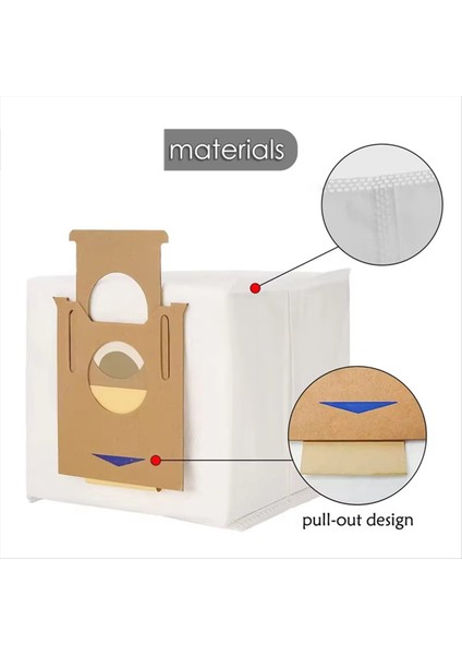 Toz Torbası Ecovacs Deebot T9 T9 Aıvı Ozmo T8 Aıvı T8 Max T8 Serisi N8 Pro Artı N8 Pro Aksesuarları Robot Vakum Parçaları (Yurt Dışından) fırsatları