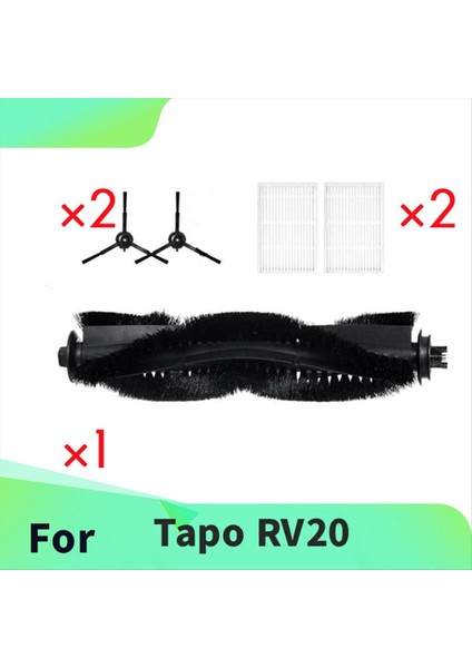 Tapo RV20 Süpürme Makinesi Aksesuarları Için Ana Yan Fırça Filtresi (Yurt Dışından) modelleri