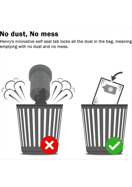 Numatic Için Elektrikli Süpürge Toz Torbaları Henry Hetty Harry Basil Hoover ve James Numatic Için Yedek Çantalar (Yurt Dışından) modelleri