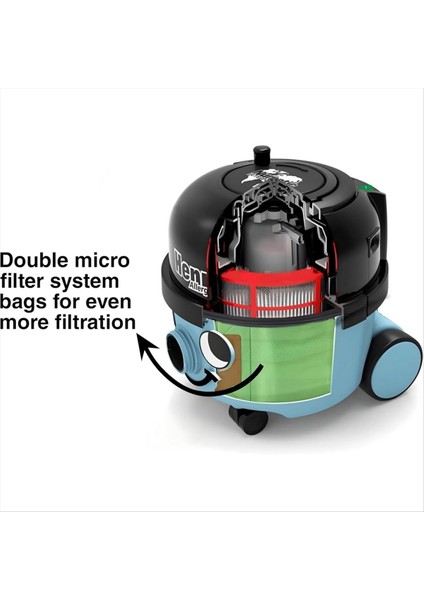 Numatic Için Elektrikli Süpürge Toz Torbaları Henry Hetty Harry Basil Hoover ve James Numatic Için Yedek Çantalar (Yurt Dışından) fırsatları