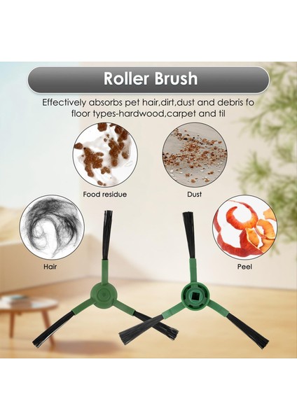 Irobot Roomba Plus 505 Combo Robot/plus 405 Combo Robot Vakumlu Rulo Fırça Toz Torbaları Paspas Pedleri Için Yedek Parçalar (Yurt Dışından) modelleri