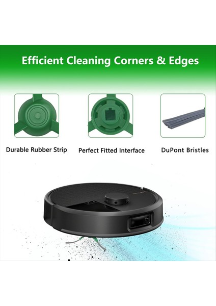 Irobot Roomba Max 705 Vac/plus 504 Vac Robot Kenar Süpürme Fırçaları Vakum Aksesuarları Için 10 Adet Yedek Yan Fırçalar (Yurt Dışından) modelleri