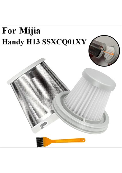 Hepa Filtre ve Kapak Seti Xiaomi Mijia SSXCQ01XY Elektrikli El Süpürgesi H13 Hepa Filtre ve Kapak Aksesuarları (Yurt Dışından) fırsatları