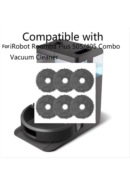6 Adet Mikrofiber Paspas Bezi Irobot Roomba Plus 505 COMBO/405 Combo Elektrikli Süpürge Parçaları Paspas Pedi (Yurt Dışından) indirimleri