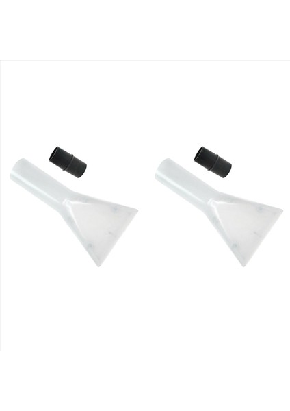 2x Püskürtücü Vakum Çıkarıcı Memesi Kafa Memesi Vakum 32-35MM Halı Kanepe Makinesi Emici Şeffaf Kazıyıcı Kafa (Yurt Dışından)