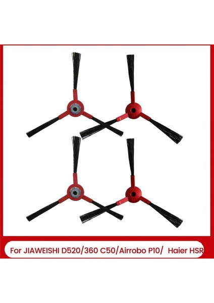 8 Adet Yan Fırça Yedek Parçalar Jıaweıshı D520/360 C50/AIRROBO P10/HAIER Hsr Elektrikli Süpürge Aksesuarları (Yurt Dışından) fiyatları