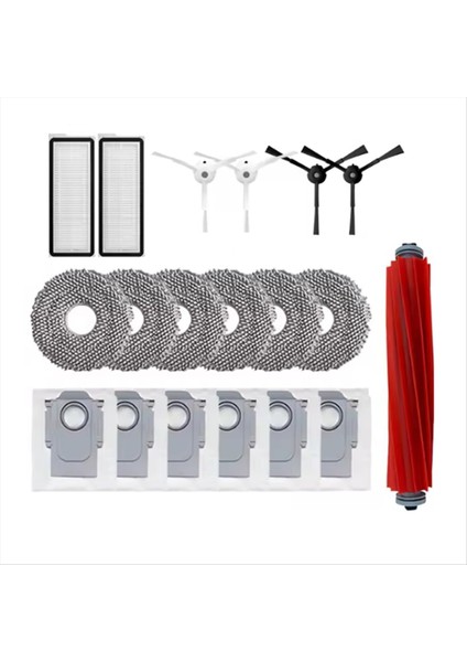 Roborock Q Revo Maxv/q Revo S/q Revo Pro Elektrikli Süpürge Yedek Parçalar Ana Fırça Toz Torbası Hepa Filtre Paspas Bezi (Yurt Dışından) fırsatları