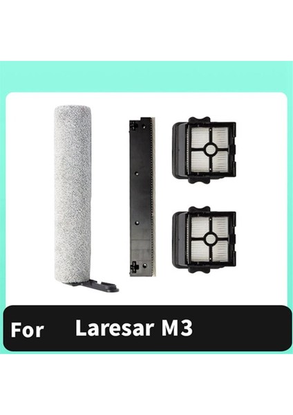 Laresar M3 Islak ve Kuru Elektrikli Süpürge Ana Silindir Fırçası Hepa Filtre Silecek Şeridi (Yurt Dışından) indirimleri