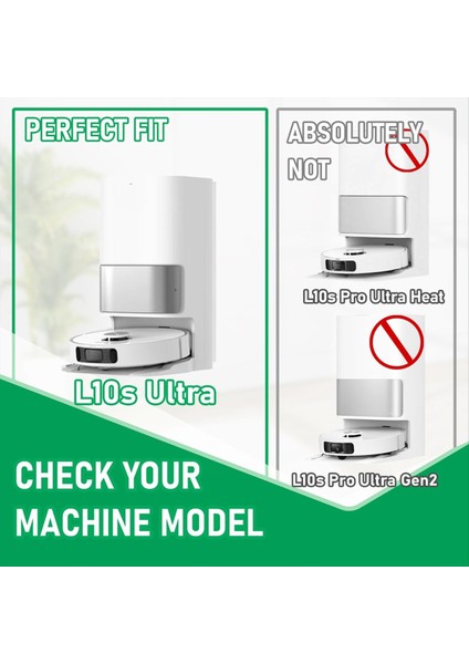 Dreame L10S ULTRA/L10 Ultra Elektrikli Süpürge Aksesuarları Kiti Ana Fırça Filtreleri Paspas Pedleri Toz Torbaları Için Yedek Parçalar (Yurt Dışından) fiyatları