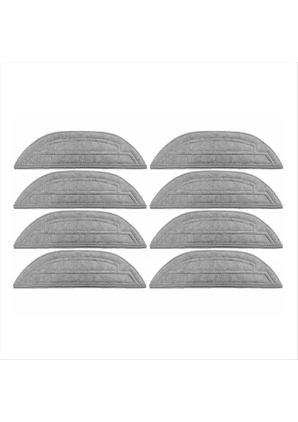 8 Adet Vakumlu Paspas Bezi Pedleri Roborock S8 Maxv Ultra Elektrikli Süpürge Yedek Parça Vakumlu Paspas Pedi (Yurt Dışından)