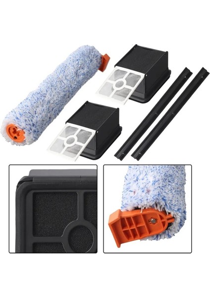 Ana Yan Fırça Filtre Paspas Bezi Kauçuk Kazıyıcı Kiti Ilıfe Için W90 Elektrikli Süpürge Ev Gereçleri Temizleme Araçları (Yurt Dışından) fiyatları